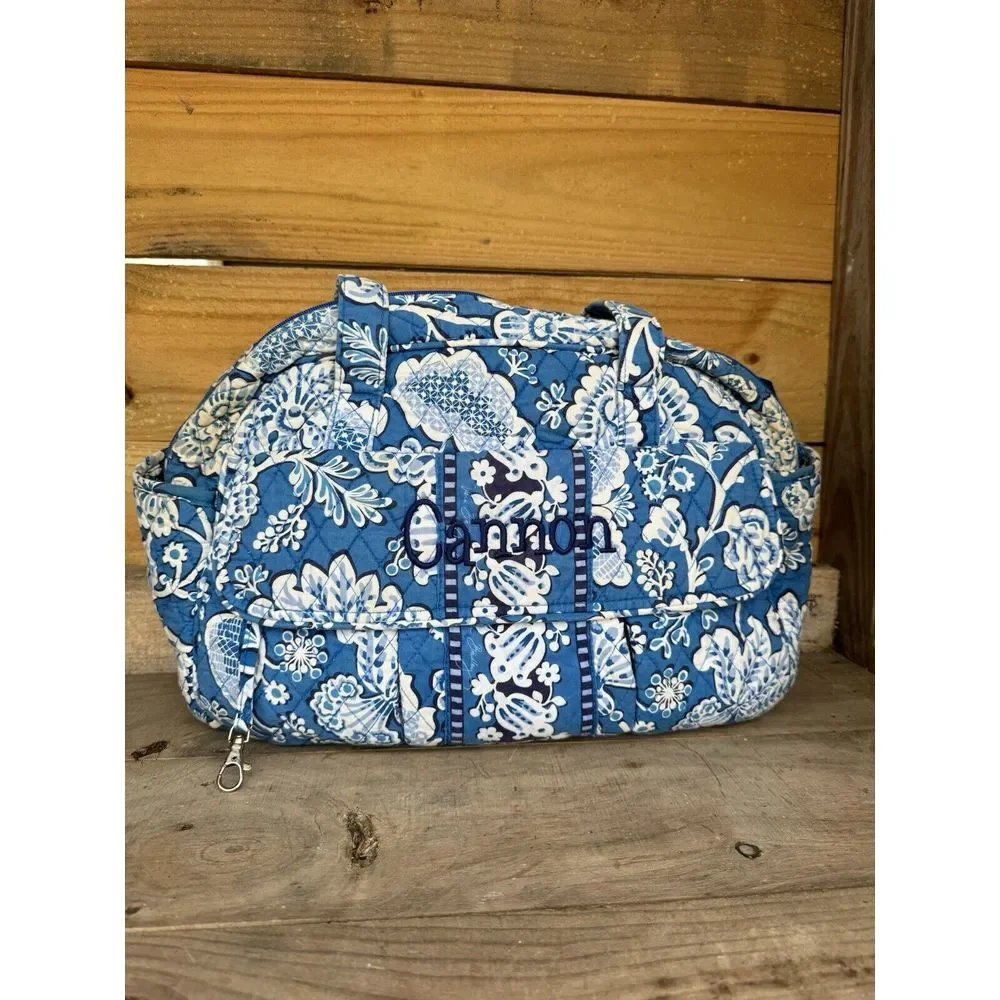 Vera Bradley Baby Bag - Retired‎ Blue Lagoon Print With 